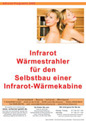 Infrarot Katalog mit Selbstbauteilen f�r eine IR-W�rmekabine