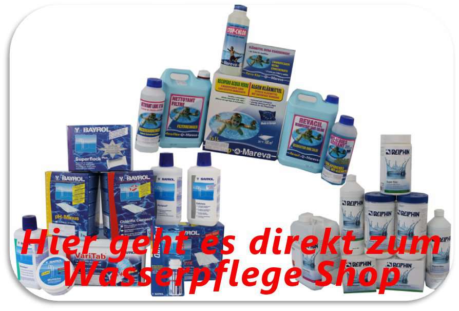Hier geht es direkt zum Wasserpflege Shop