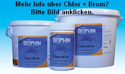 Mehr Info ber Delphin Chlor + Brom. Bitte Bild anklicken.