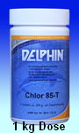 Delphin Dauerchlor 85 Tabletten 1 kg Dose