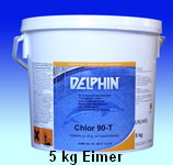Delphin Dauerchlor 90 Tabletten  5 kg Eimer
