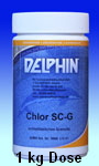 Delphin Schnellchlor Granulat 1 kg Dose