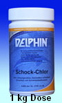 Delphin Schock Chlor 1 kg Dose