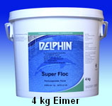 Delphin Floc Pulver 4 kg Eimer