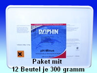 Delphin pH-Senker Paket mit 6 Beutel je 600 gramm