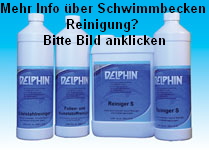 Mehr Info ber Delphin Schwimmbecken Reinigung? Bitte Bild anklicken.